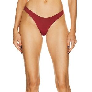 HAIGHT LEILA BIKINI BOTTOM XS BORDEAUX